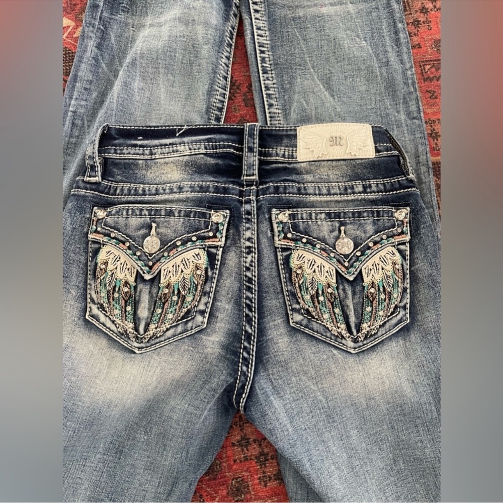 Miss Me angel wing jeans